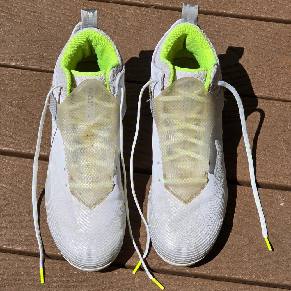 Under Armour Highlight Hammer MC Football Cleats Men‎ 11.5 White 3025085-101